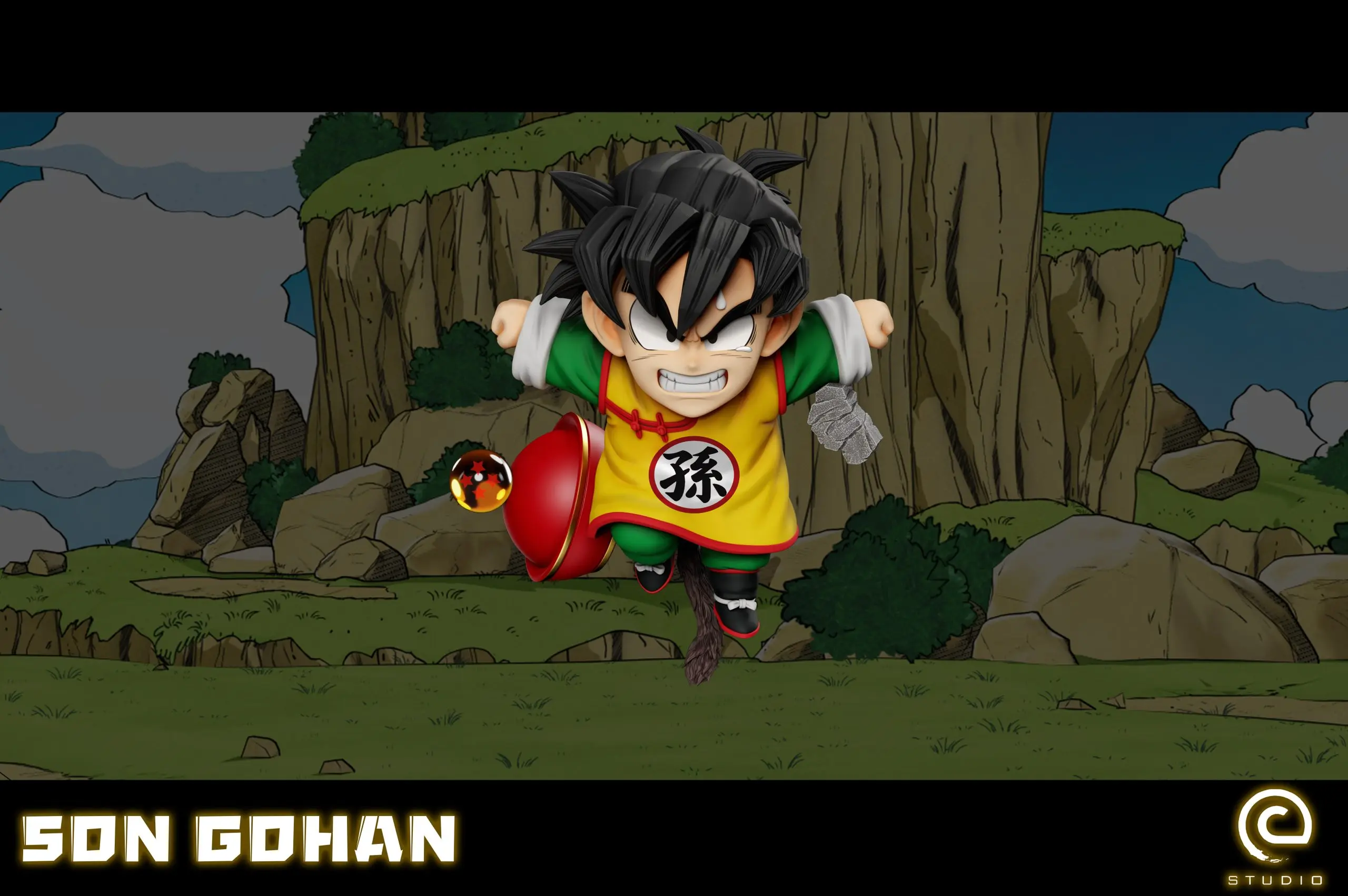 C Studio – Dragon Ball Earth Invasion Arc Kid Gohan