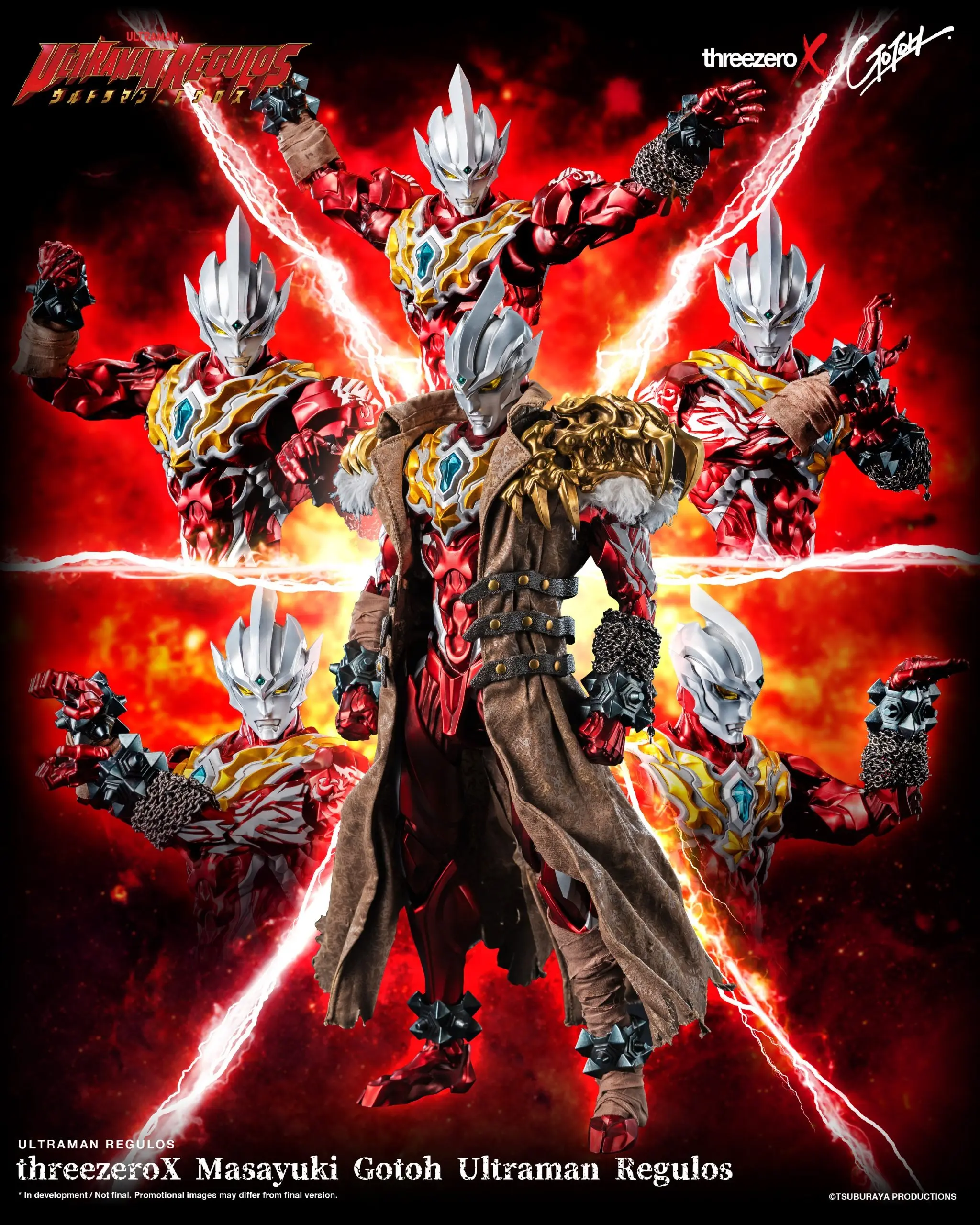 Threezero – Ultraman Regulos threezero & Masayuki Gotoh Ultraman Regulos 3Z04630C0 (Licensed)