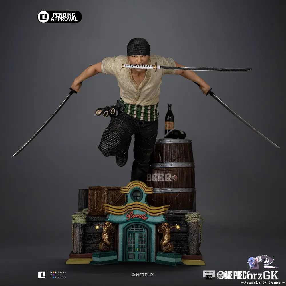 Iron Studio – One Piece Roronoa Zoro 1/10 Art Scale (Licensed)