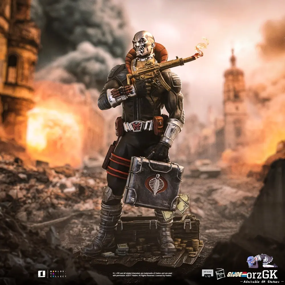 Iron Studio – G.I. Joe Destro 1/10 Art Scale HASBR124835-10 (Licensed)