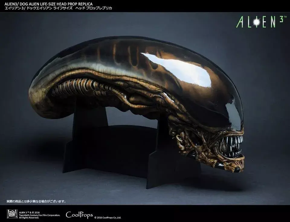 Coolprops Studio – Alien Xenomorph 1/1 Life size Bust Resin Statue Figure (Licensed)