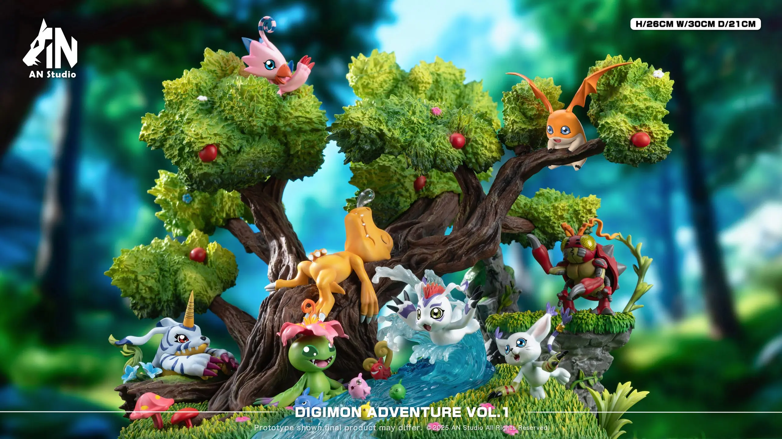 AN Studio – Digimon Digimon Desktop Ecology Series #1
