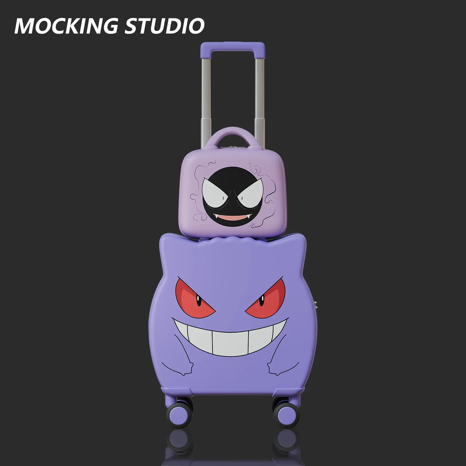 Mocking Studio – Pokémon Gengar x Gastly Suitcase