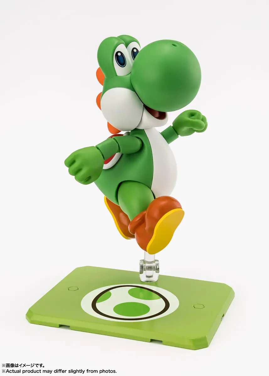 BANDAI SPIRITS – S.H.Figuarts Yoshi SUPER MARIO (Licensed)