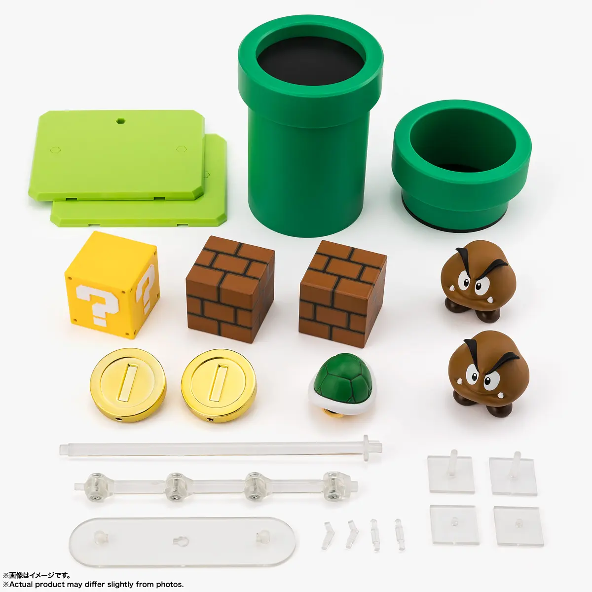BANDAI SPIRITS – S.H.Figuarts Super Mario Playset SUPER MARIO (Licensed)