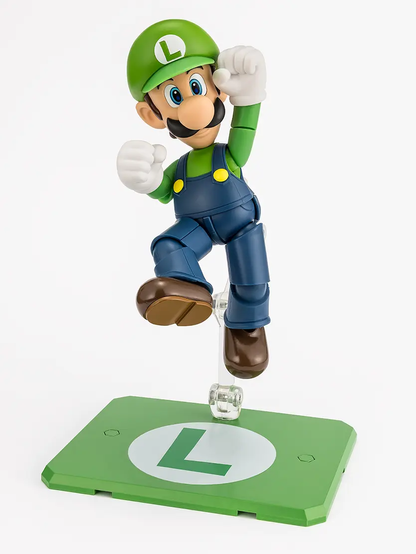 BANDAI SPIRITS – S.H.Figuarts SUPER MARIO Luigi (Licensed)