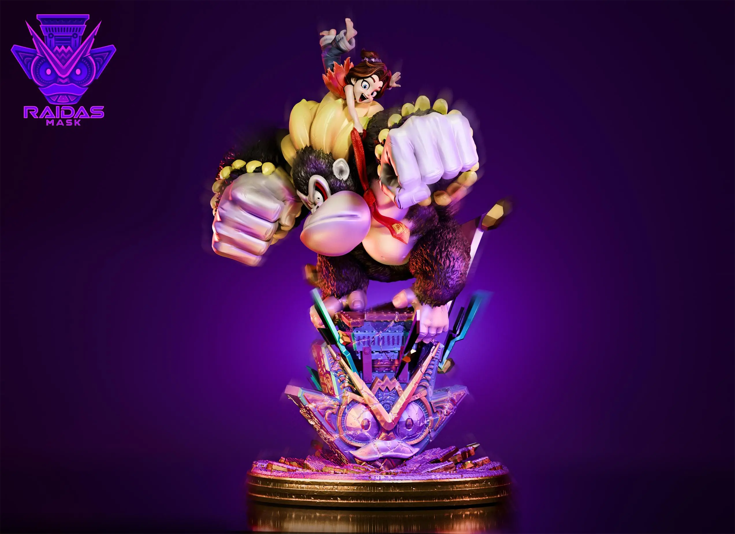 Raidas Mask Studio – Donkey Kong KONG BANANZA