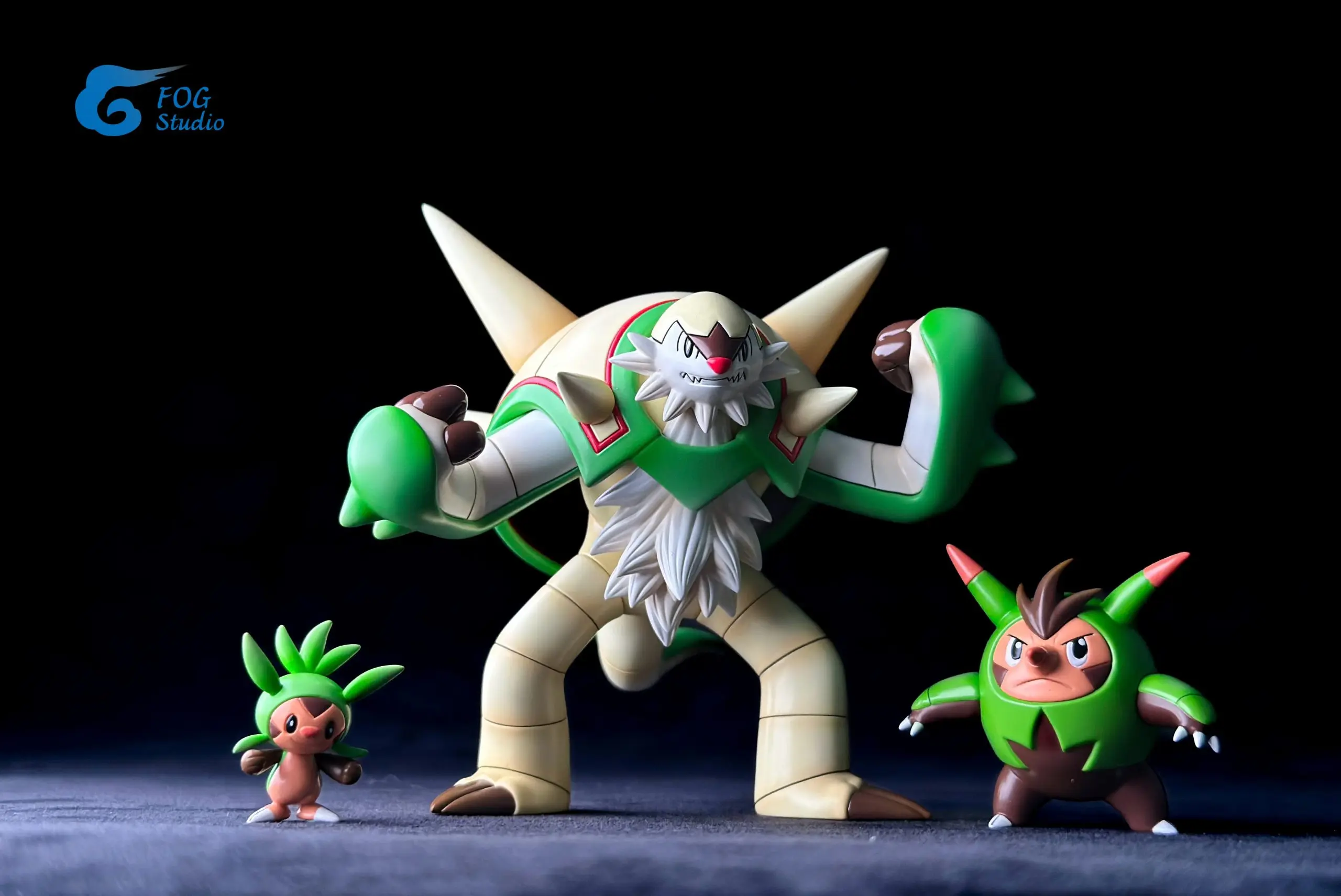 Fog Studio – Pokémon Chespin Evolution Set