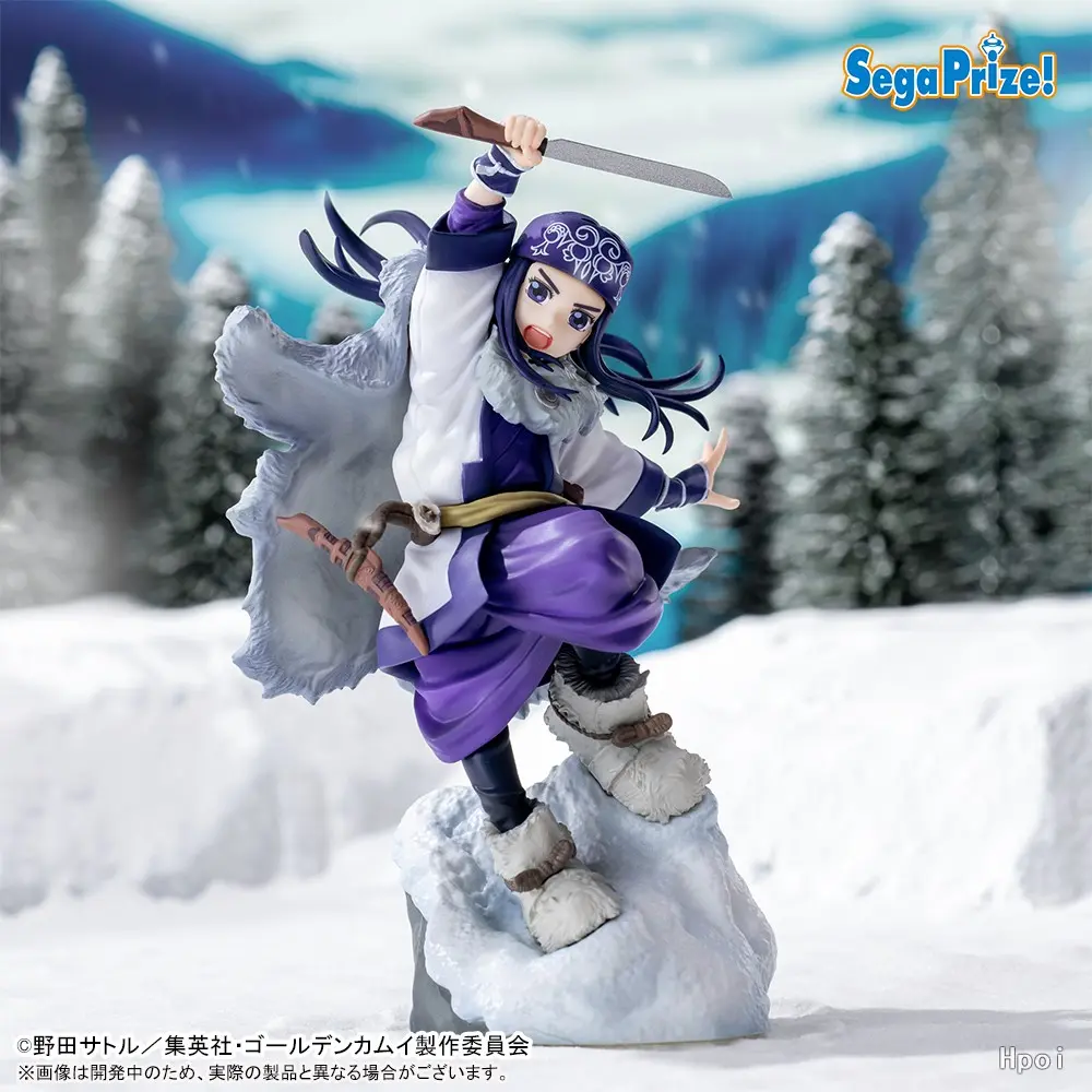 SEGA – XrossLink TV Anime GOLDEN KAMUY Figure Asirpa & Saichi Sugimoto & Yoshitake Shiraishi (Licensed)