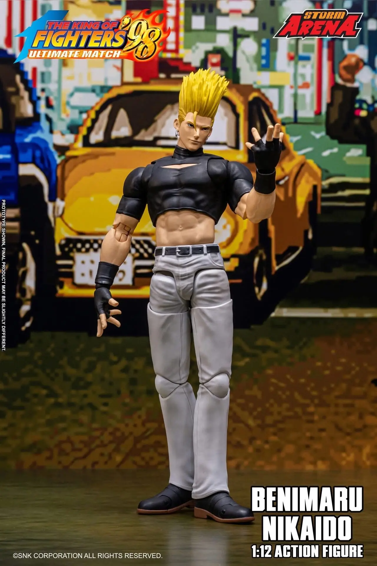 Storm Toys – 1/12 The King of Fighters ’98 Ultimate Match Nikaidou Benimaru Storm Arena (Licensed)