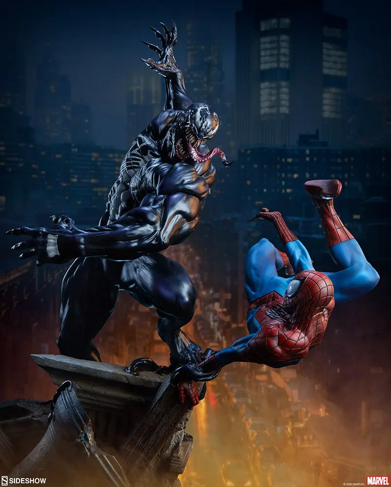 Sideshow Collectibles – Spider Man vs Venom Maquette 200561 (Licensed)
