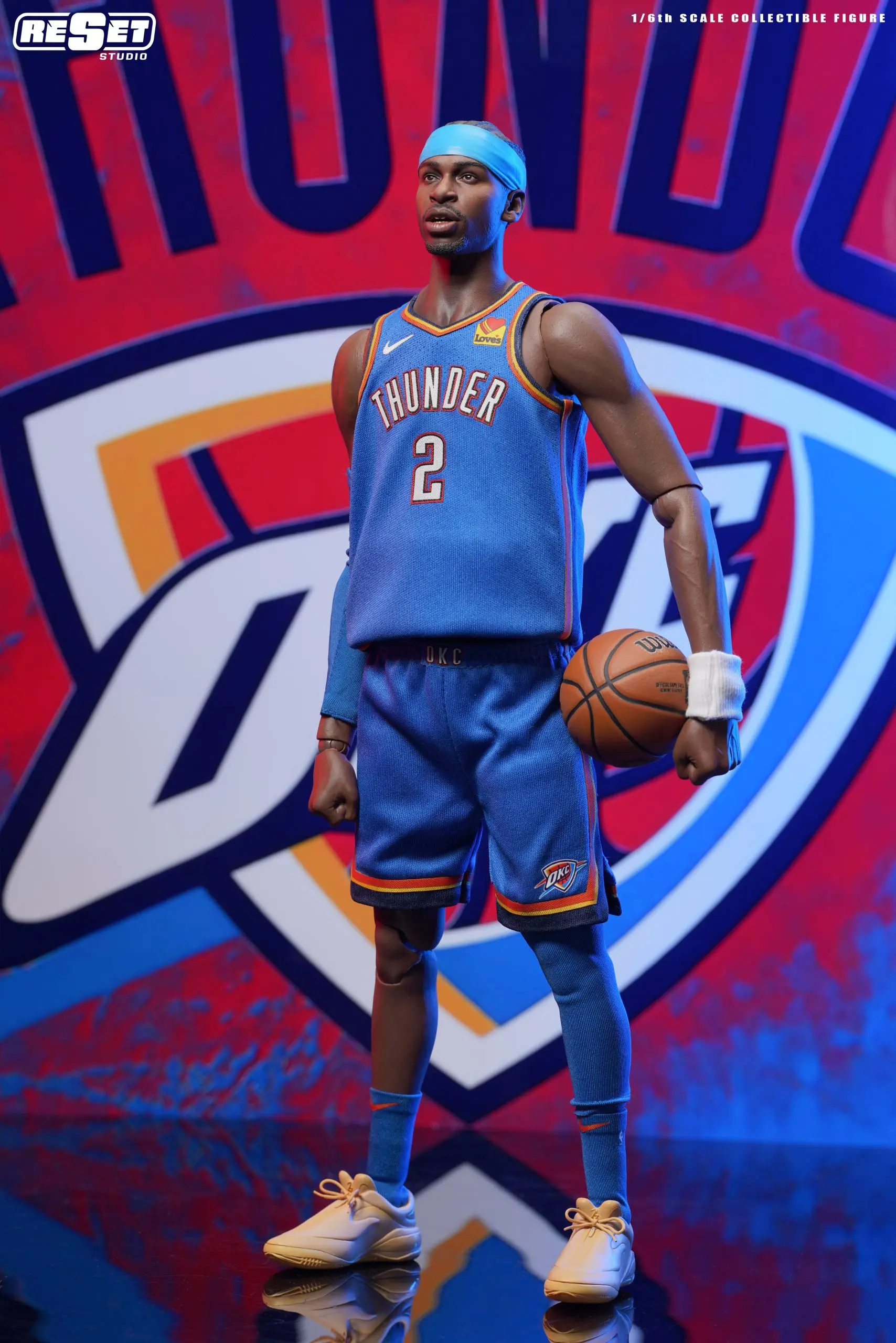 Reset Studio – NBA Oklahoma City Thunder’s Alexander 1/6th Scale Collectible Action Figure Set