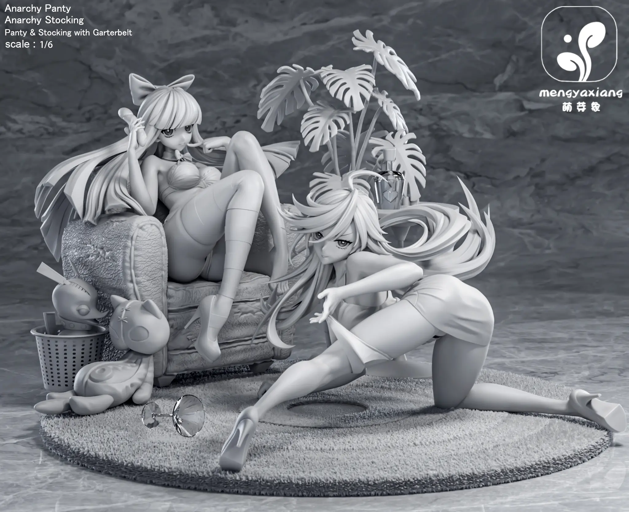 Meng Ya Xiang Studio – Panty & Stocking with Garterbelt Panty & Stocking