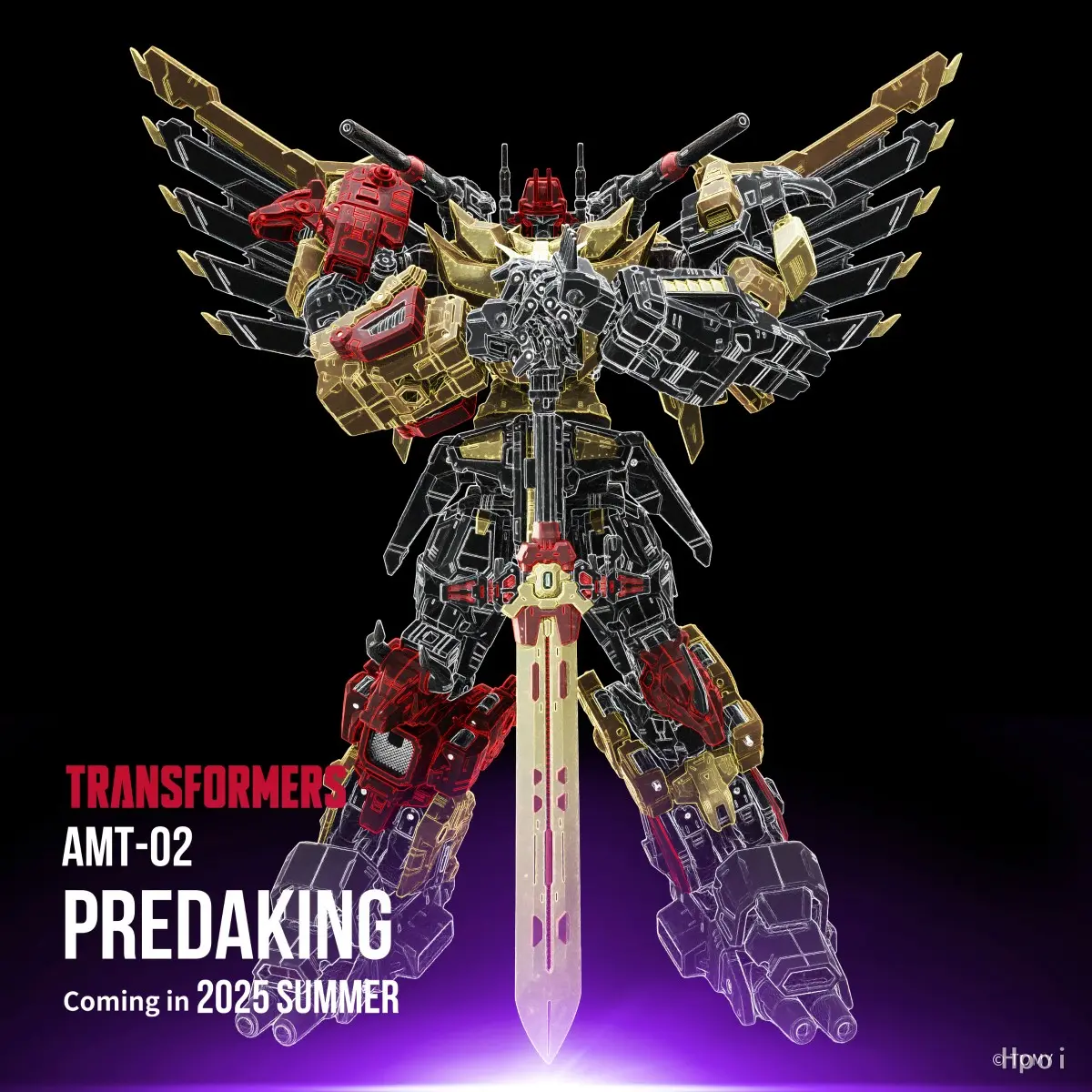 TAKARA TOMY – Steel Mecha God AMT-02 Predaking (Licensed)
