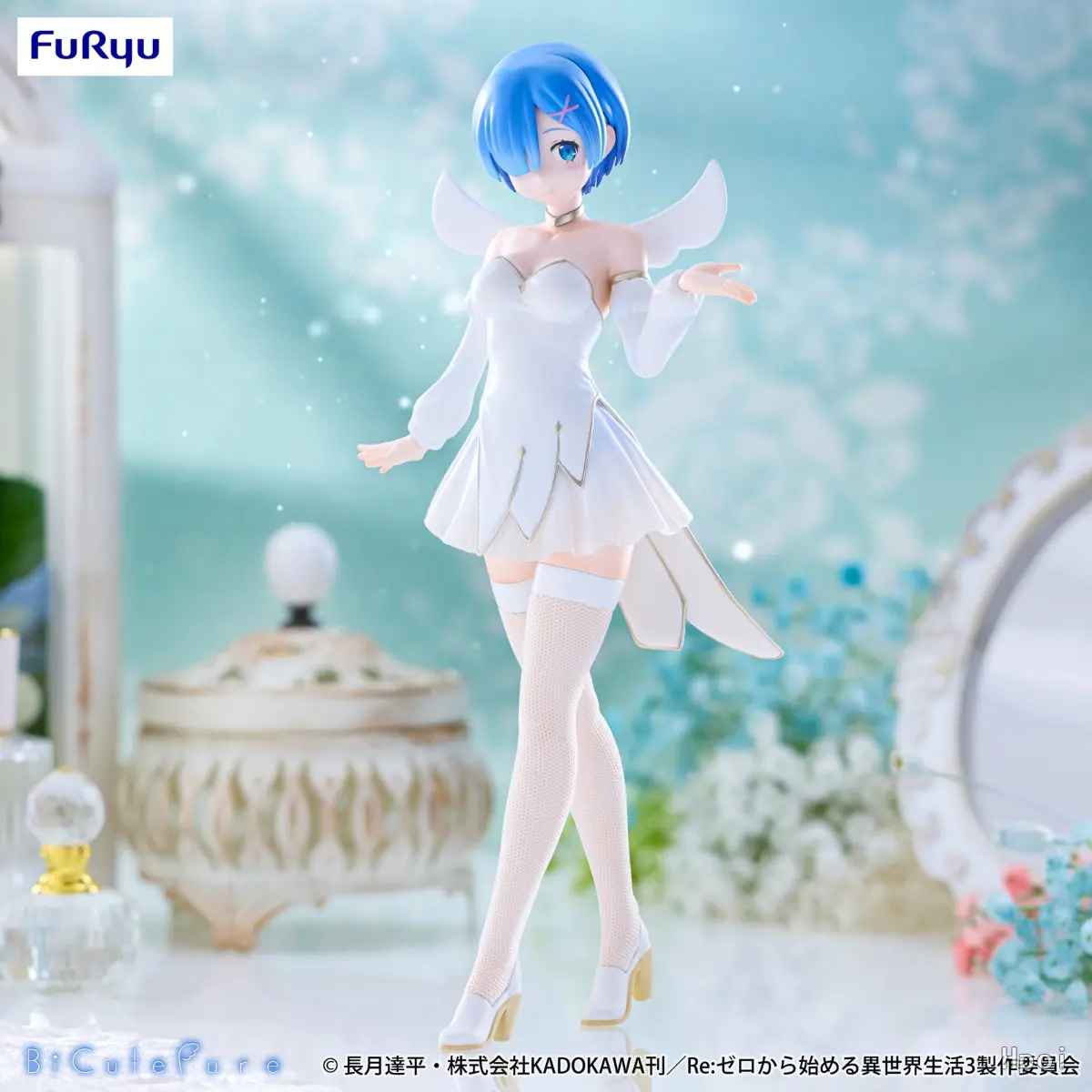 FURYU – Re:ZERO -Starting Life in Another World- BiCute Pure Figure Rem Little Wings (Licensed)