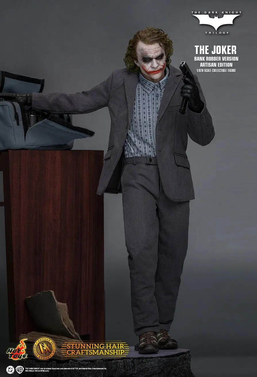 Hottoys – The Dark Knight Trilogy The Joker (Bank Robber Version) 1/6th scale Collectible Figure DX50 (Licensed)