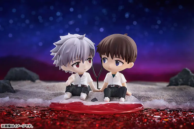 GSAS X GSC – Mini Memory Rebuild of Evangelion Shinji Ikari & Kaworu Nagisa Complete Figure (Licensed)