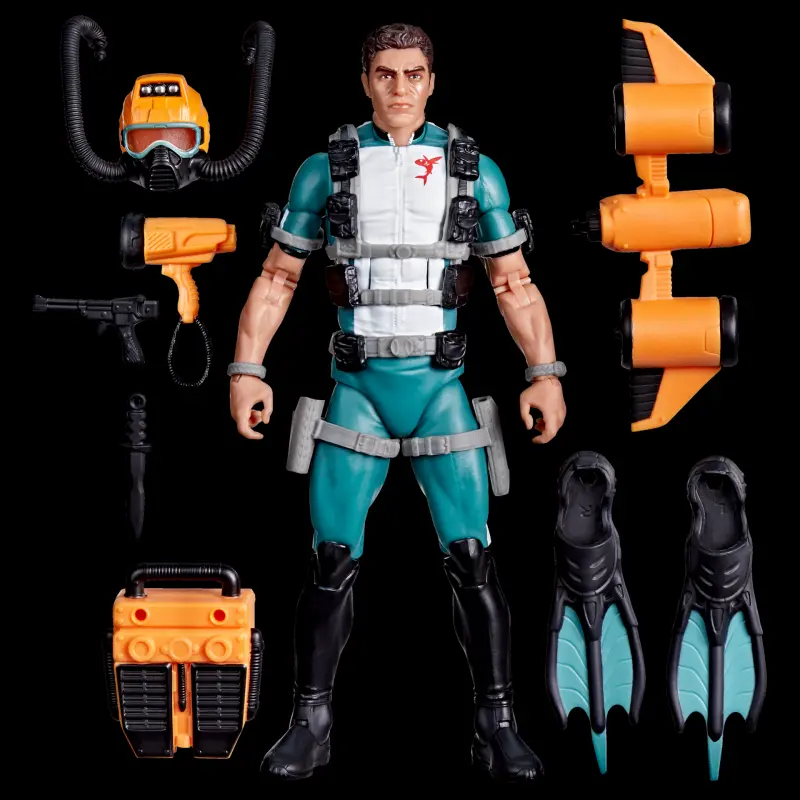 Hasbro Studio – Top-Secret G.I. Joe Special Forces 6-Inch Diver & Computer Expert (Licensed)