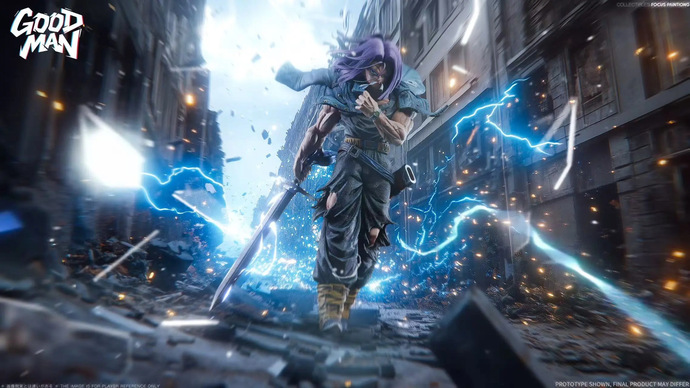 Good Man Studio – Dragon Ball Sword-wielding Trunks