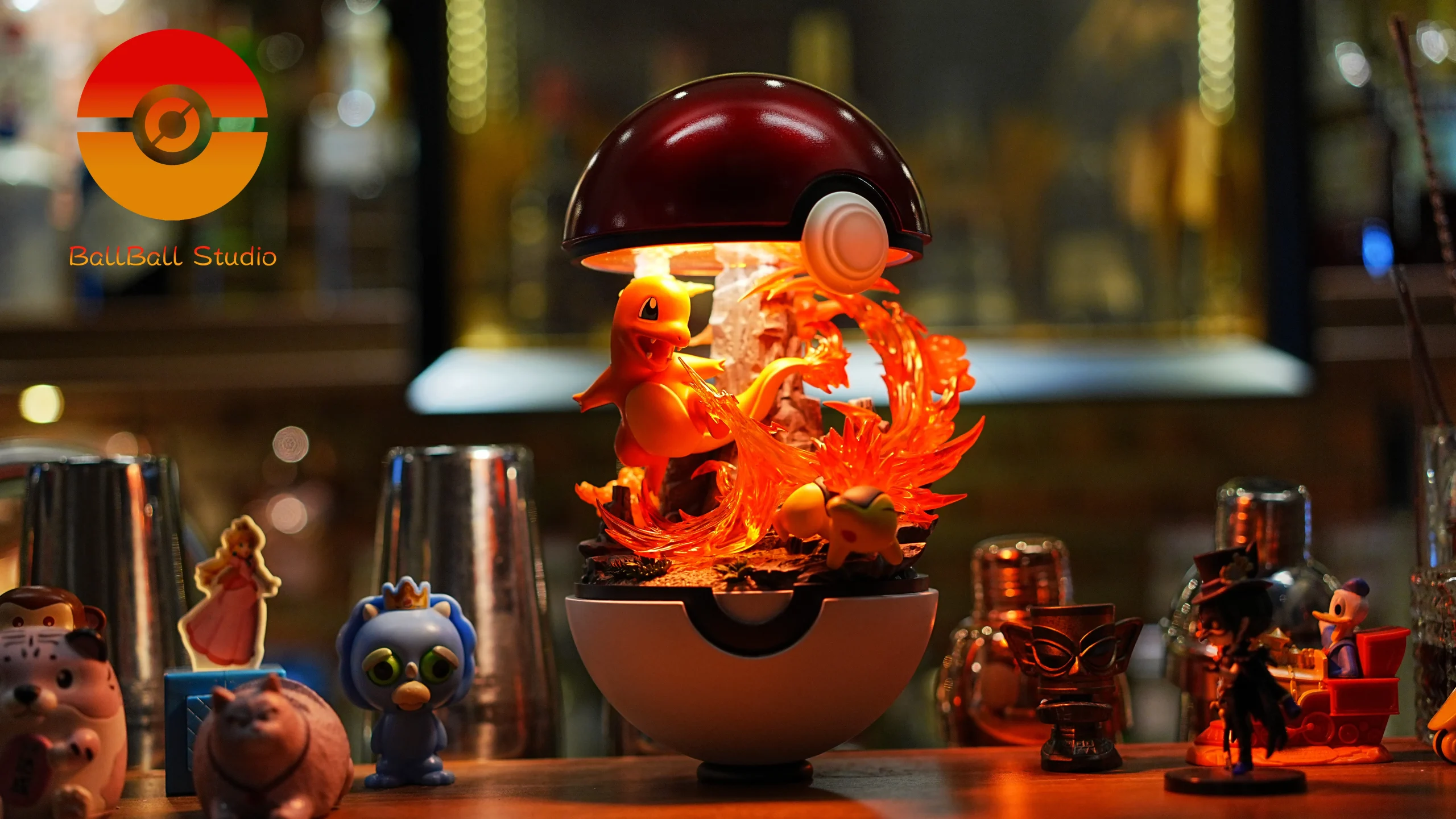 Ball Ball Studio – Pokémon First Generation Starters Charmander