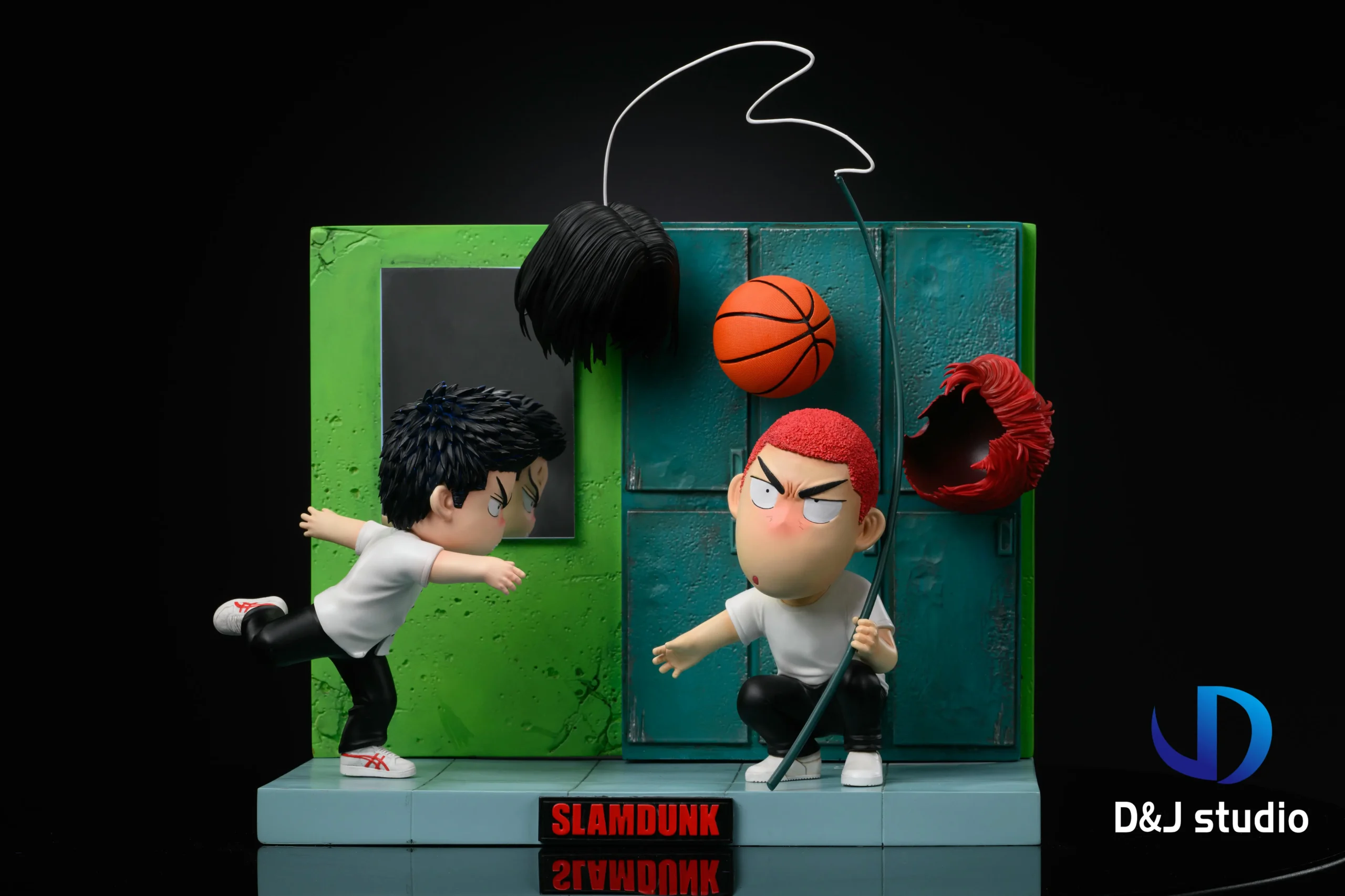 D&J Studio – Slam Dunk Anime Chibi Cutscene #2 Locker Room Hanamichi & Hisashi