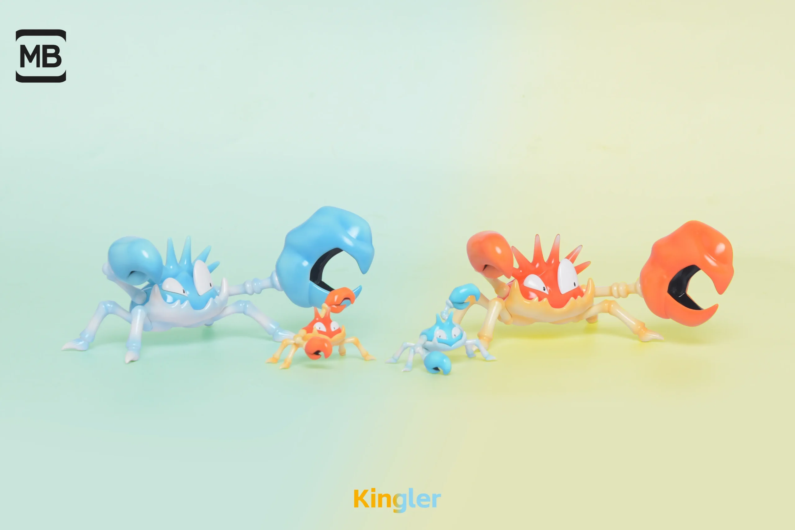 MB Studio – Pokémon Kingler Evolution Set