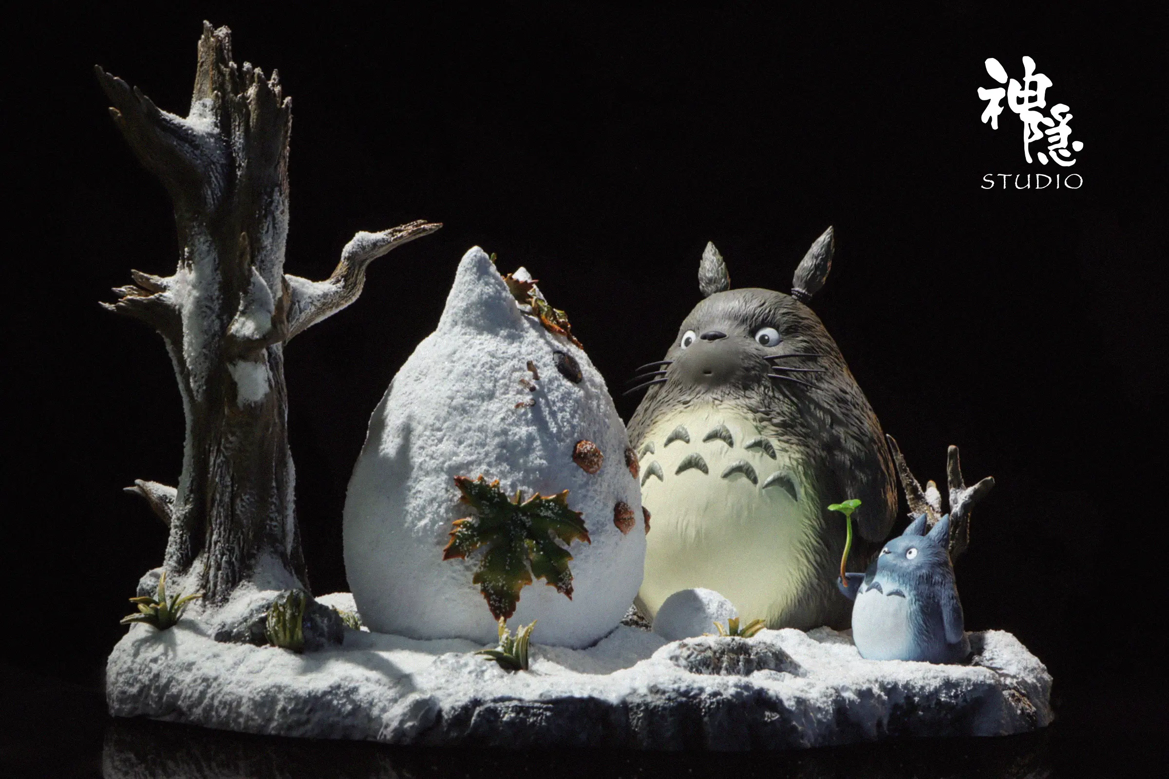 Shen Yin Studio – My Neighbor Totoro Encounter Series My Neighbor Totoro: Playing in the Snow