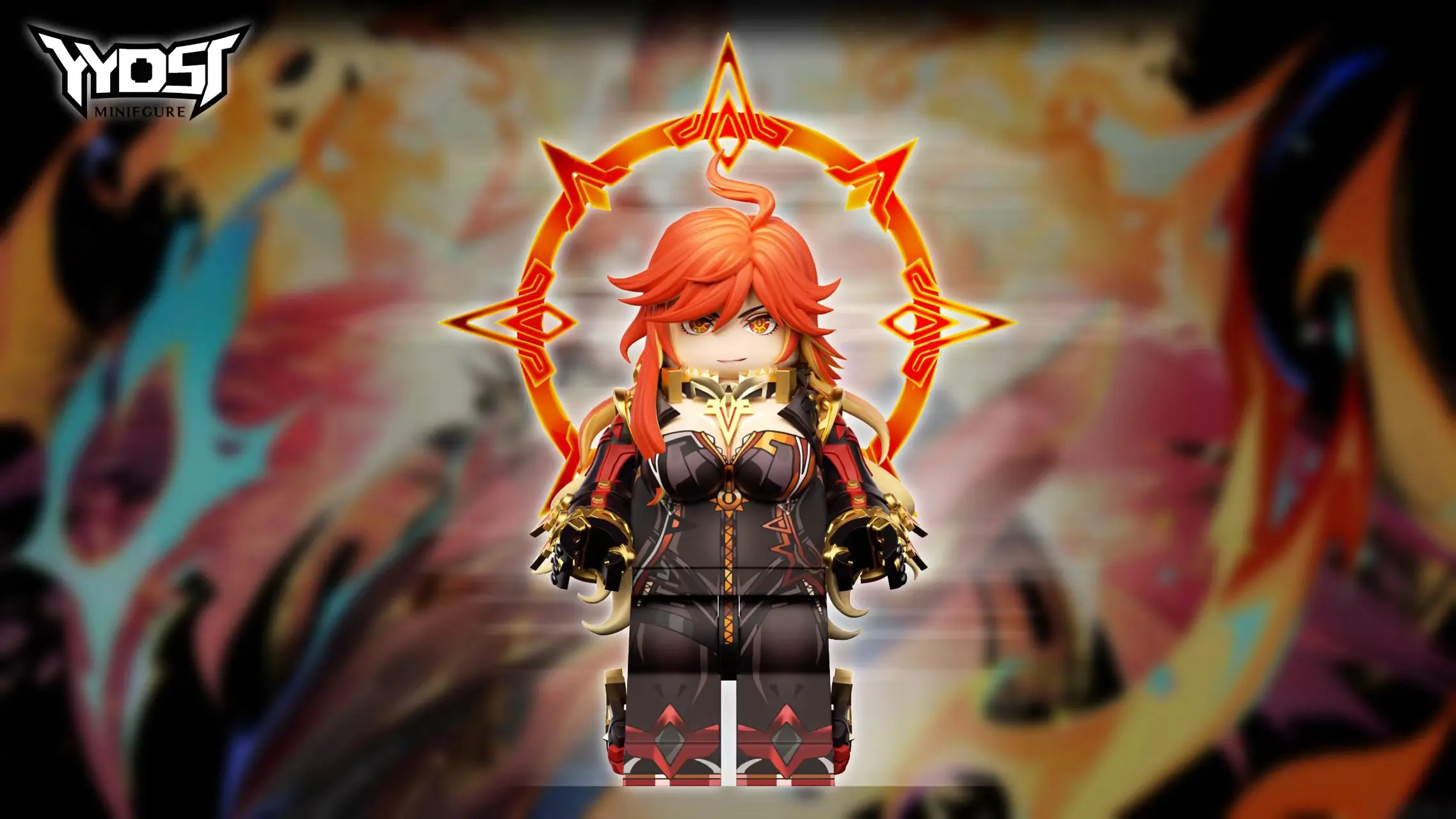 YYDSJ Studio – Genshin Impact Pyro Archon Mavuika A & B Versions