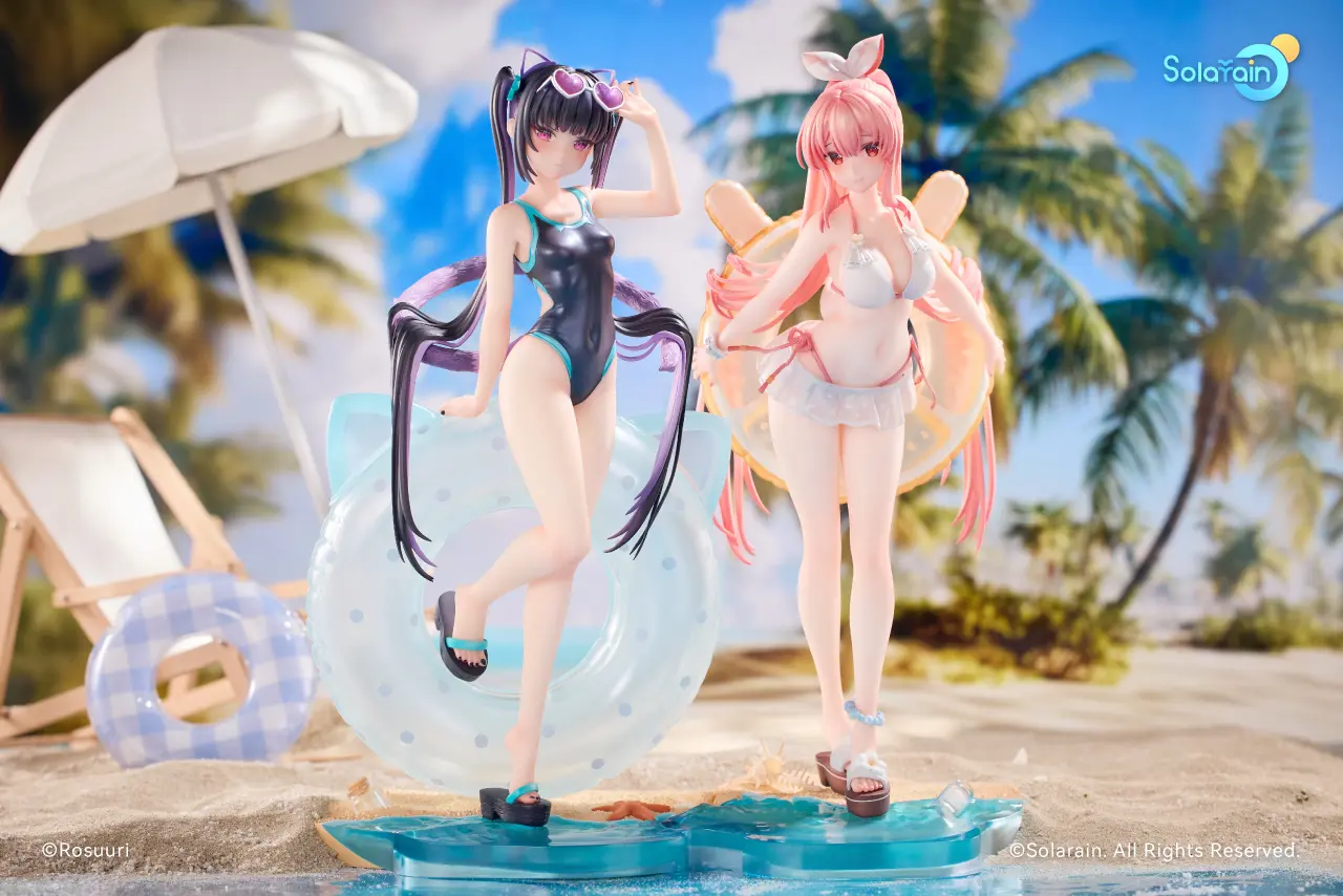 Solarain Toys – Original Cheshire Cat Mika & White Rabbit Rosu 1/7 Swimsuit ver. (Licensed)