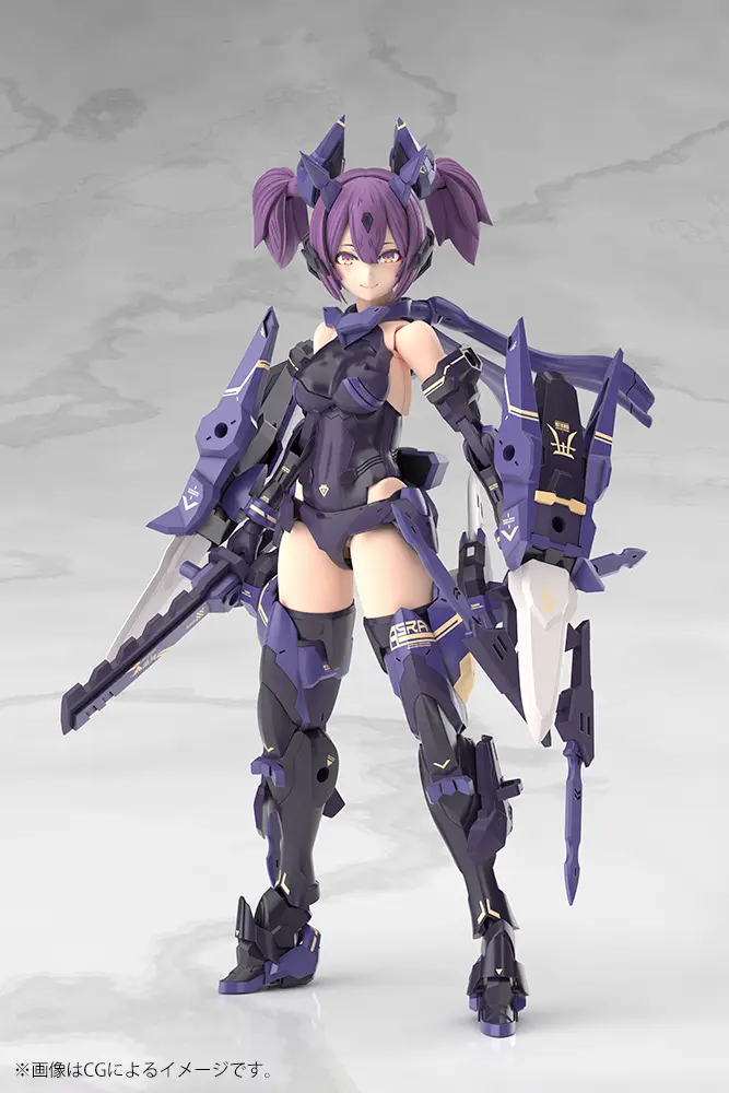 Kotobukiya – Megami Device ASRA NINJA KANAME SHADOW EDITION FULL PACKAGE 1/1 Plastic Model (Licensed)