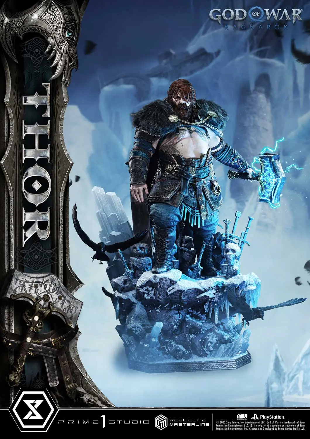 Prime 1 Studio – Real Elite Masterline God of War: Ragnarok Thor REMGOW-02 REMGOW-02DX REMGOW-02DXS (Licensed)