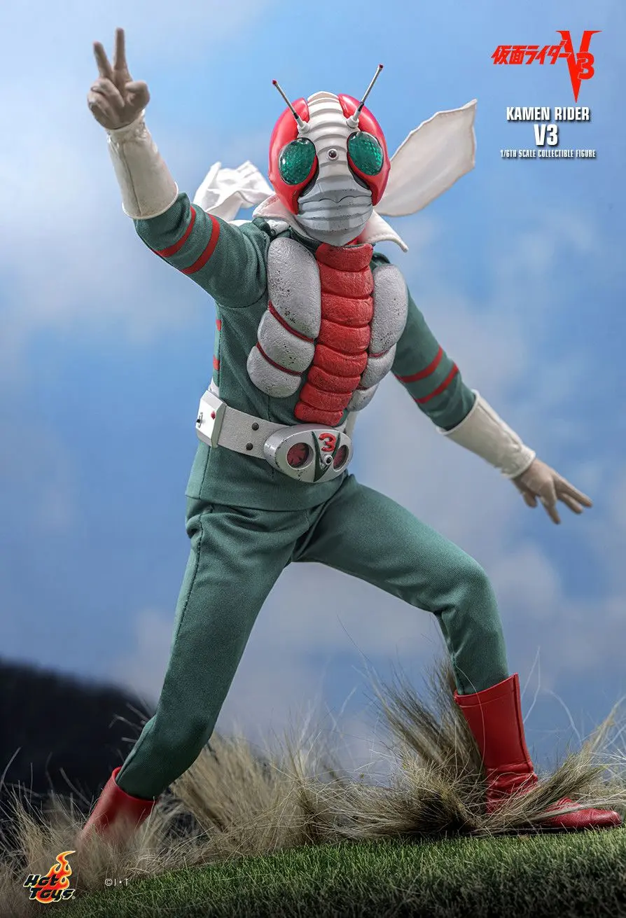 Hottoys – Kamen Rider V3 1/6th scale Collectible Figure TMS162 (Licensed)