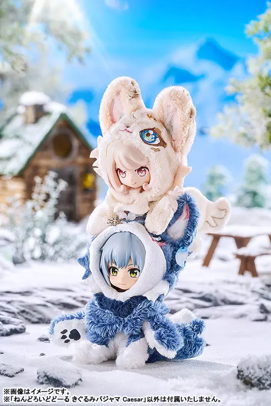 GSAS X GSC – Nendoroid Doll Kigurumi Pajamas FLUFFY LAND Caesar & Dyana (Licensed)