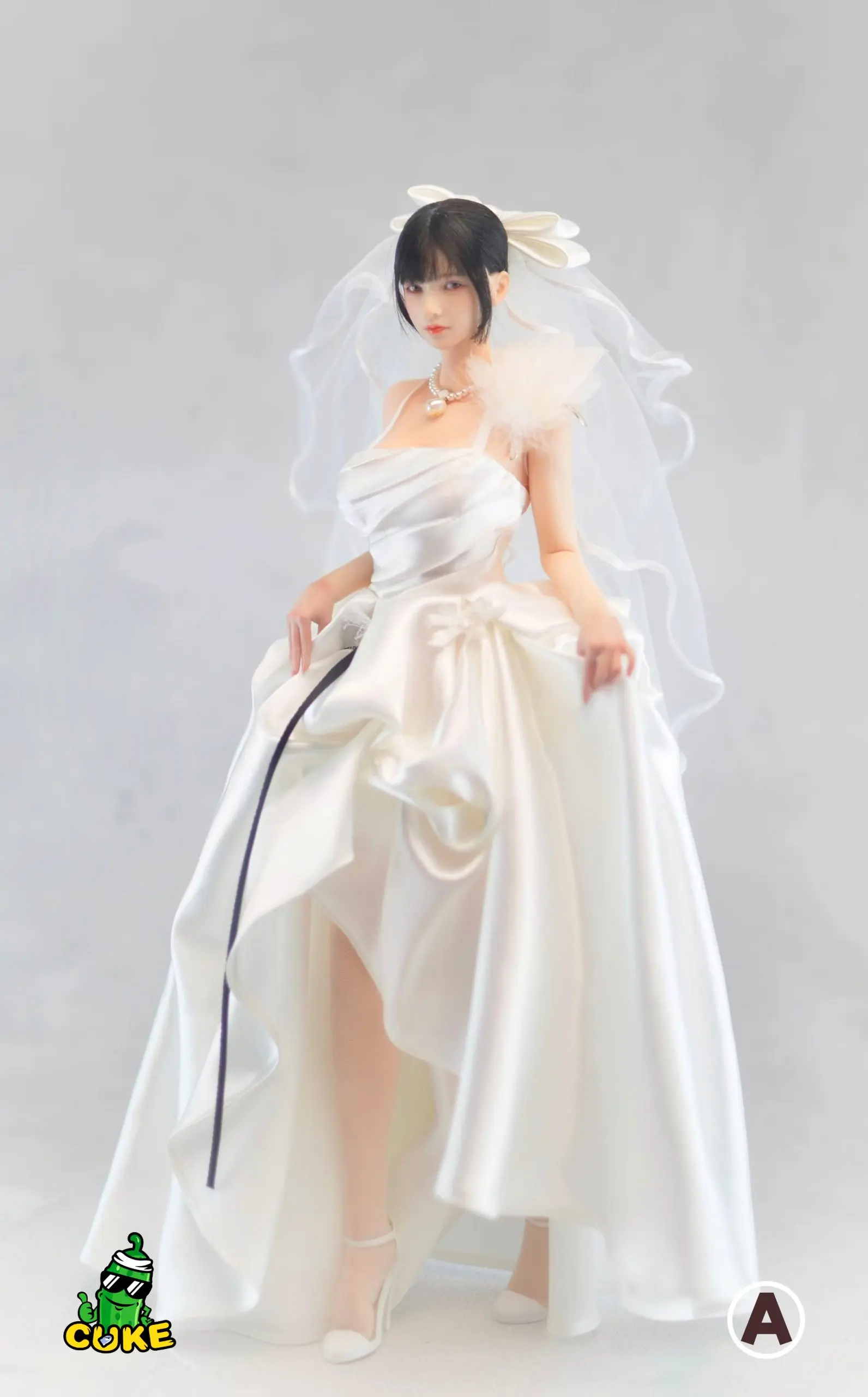 CUKE TOYS – Spaghetti Strap Bustier Wedding Dress (Licensed)