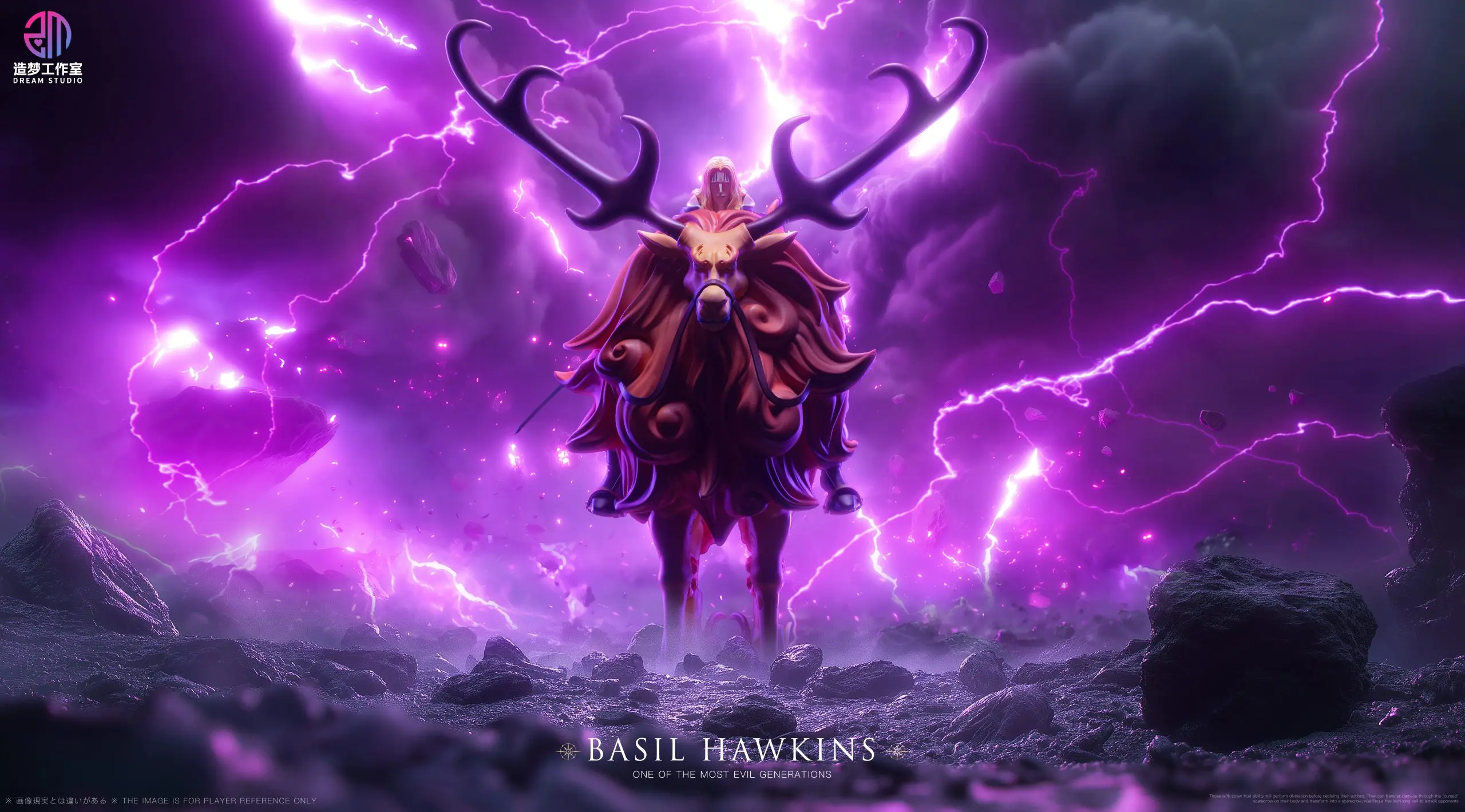 DREAM Studio – One Piece Onigashima Deer-Riding Hawkins