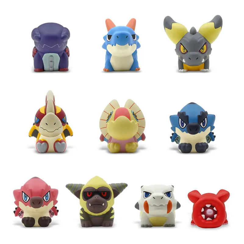 CAPCOM Studio – Capcom Figure Builder Finger Puppet Monster Hunter Vol.2 10Pack BOX (Licensed)
