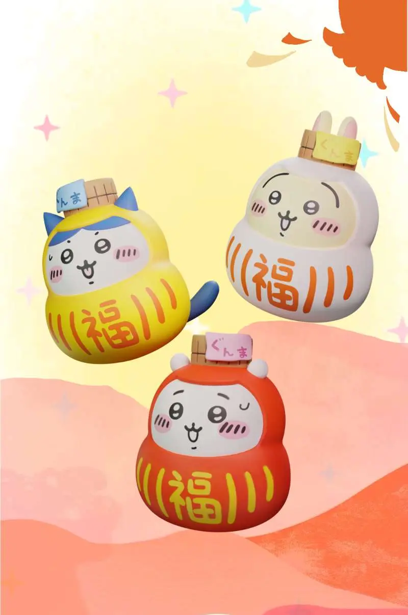Chao She Studio – Chiikawa Onsen Daruma