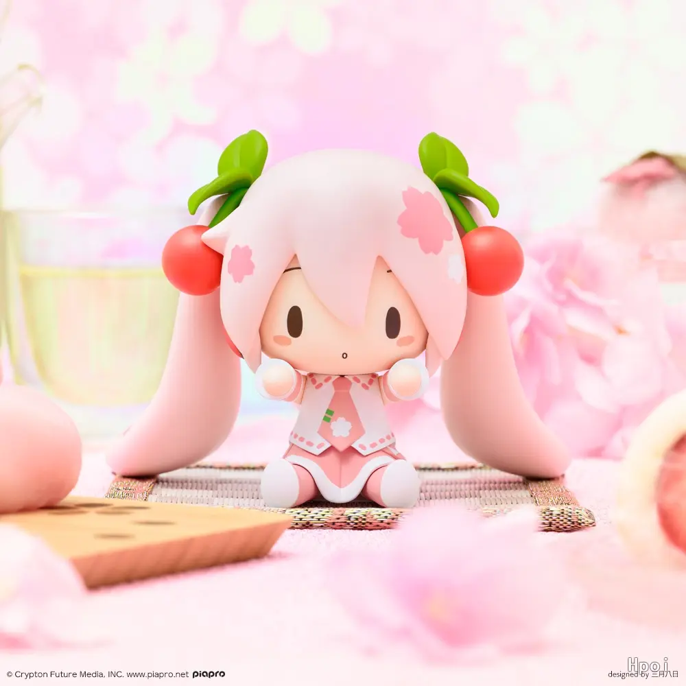 SEGA – fuwa petit Hatsune Miku Series Chibi Figure Sakura Miku (Licensed)