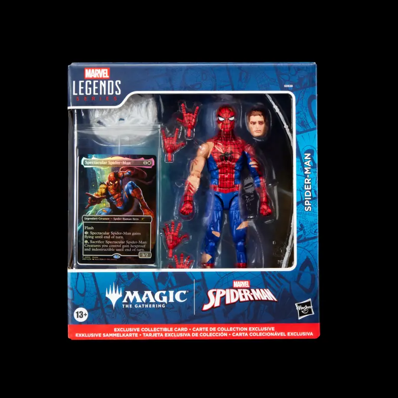 Hasbro Studio – Magic: The Gathering Collaborated Battle-Damaged Spider-Man & Agent Anti-Venom & Iron Spider (Mary Jane Watson) & Werewolf (Licensed)