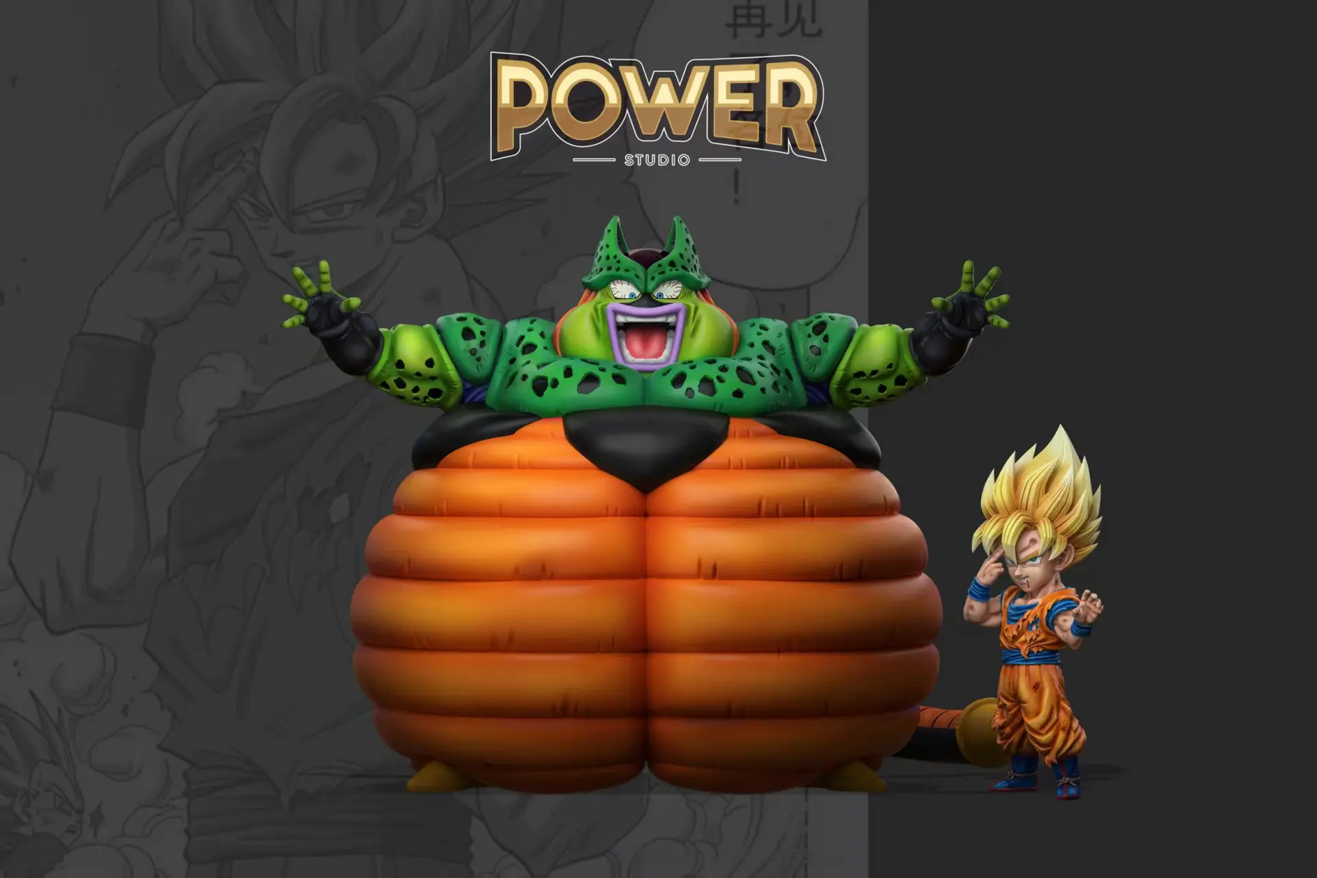 Power Studio – Dragon Ball Unforgivable cell