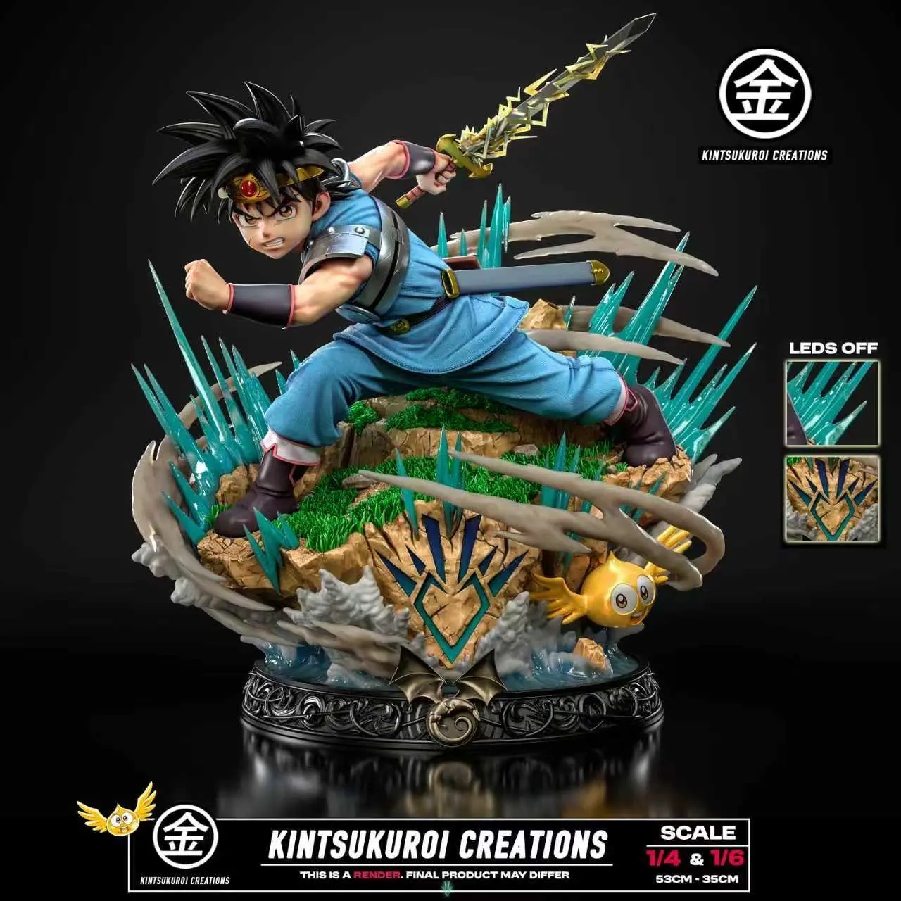 KINTSUKUROI Studio – Dragon Quest Adventure of Dai DRAGON QUEST ADVENTURE OF DAI 1/6 SCALE
