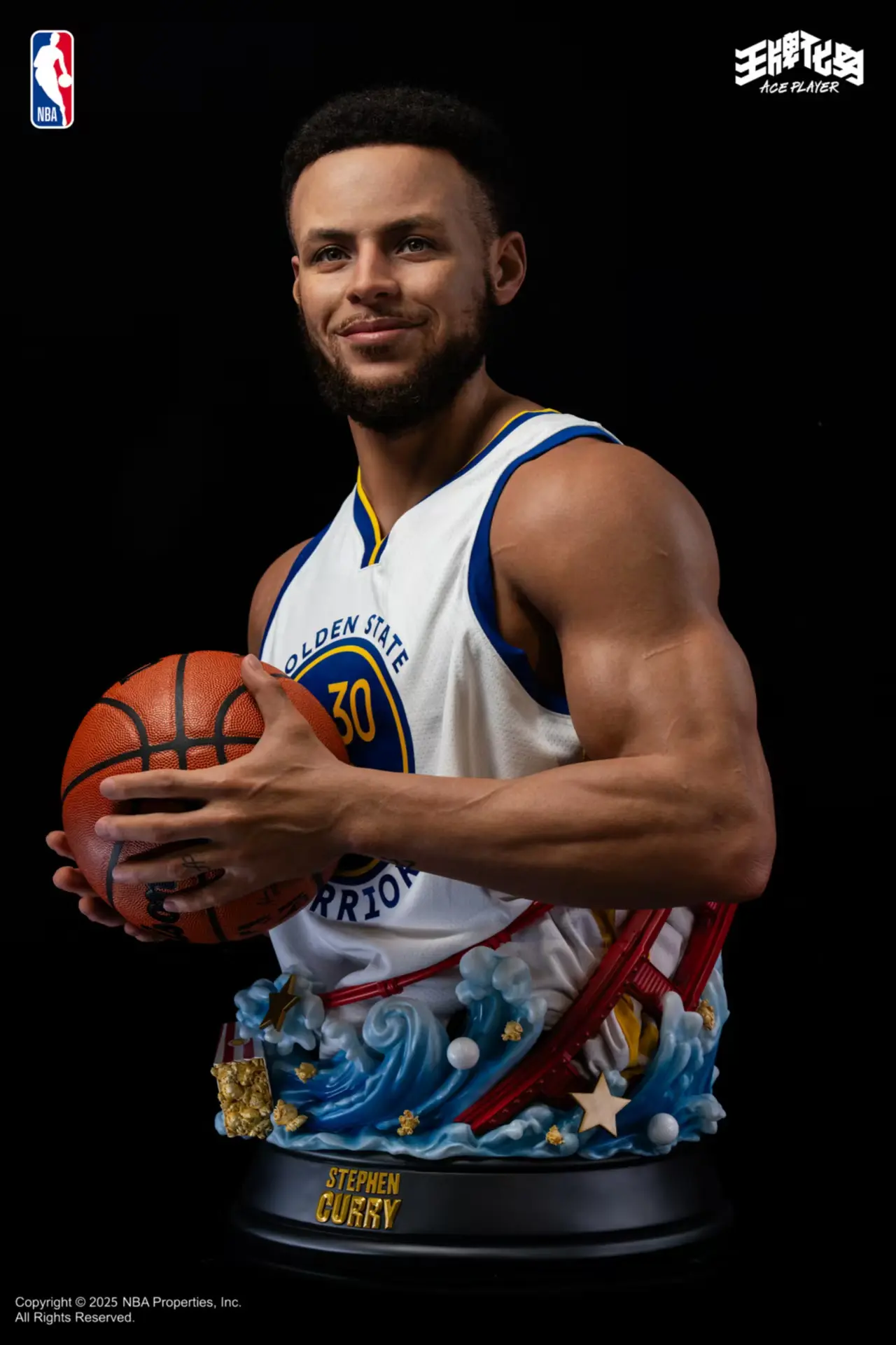 Infinity Studio – Stephen Curry 1/1 Life-Size Bust (Licensed)