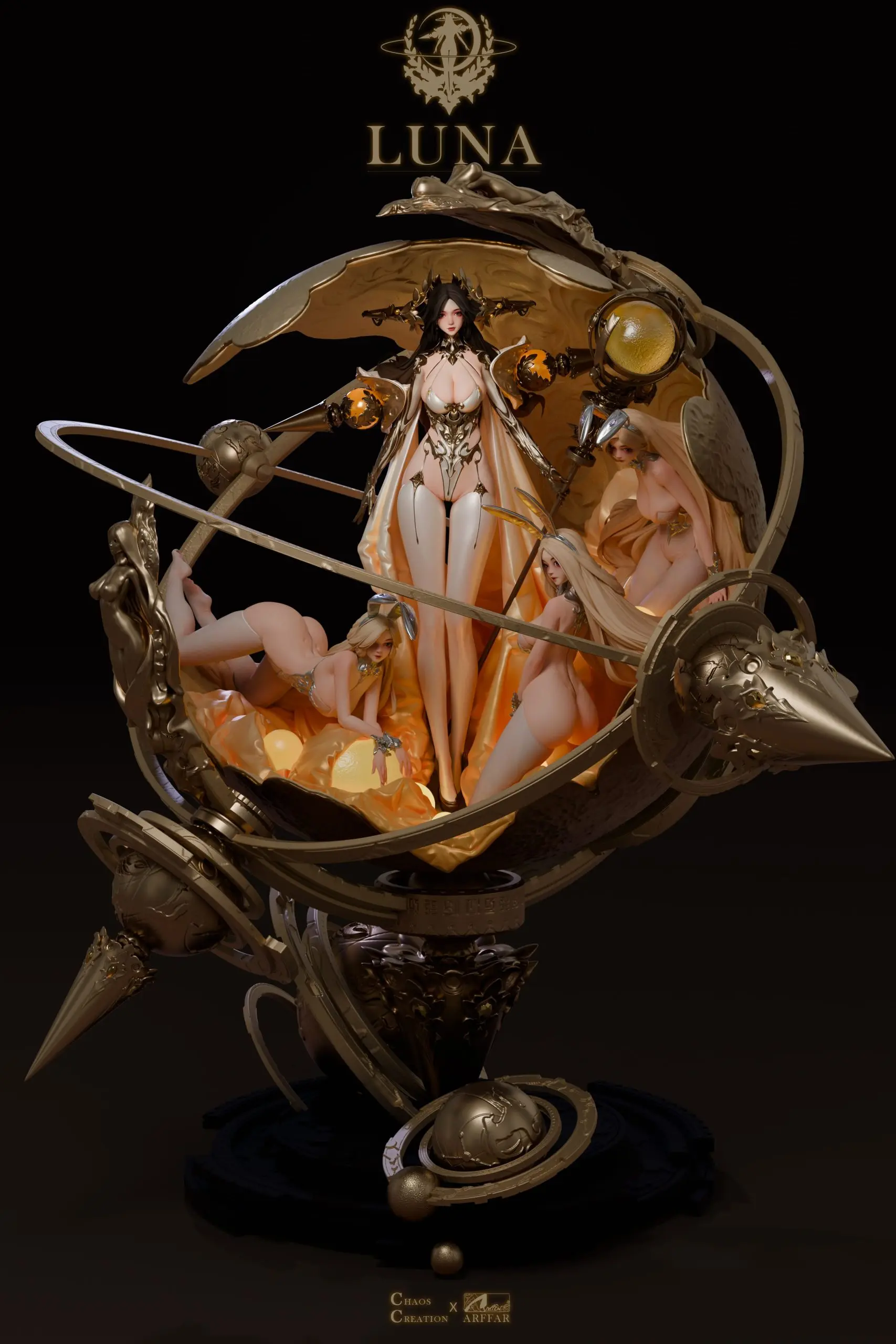 Guang Han – Moon Goddess LUNA 1/6 Statue (Licensed)