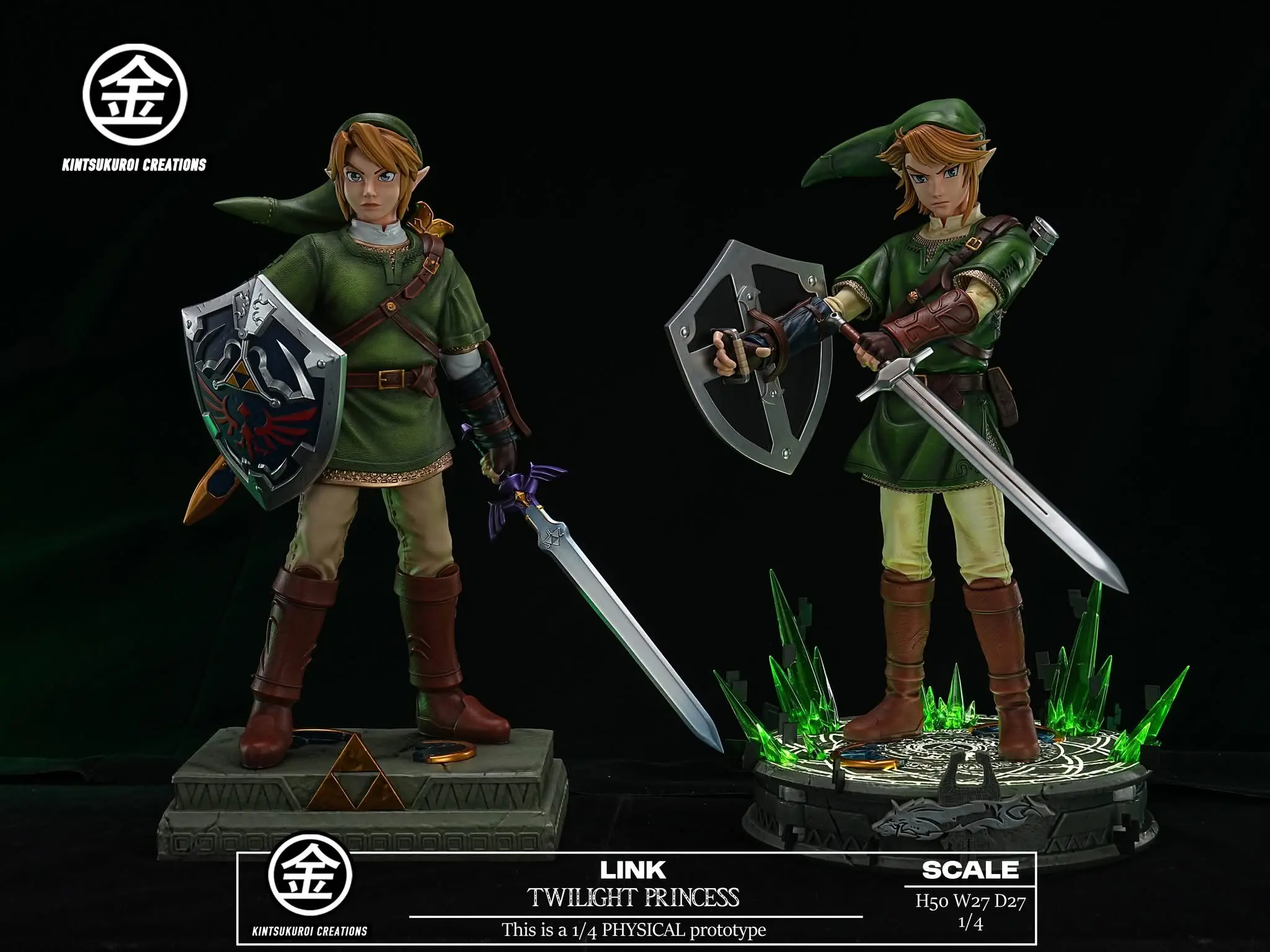 KINTSUKUROI CREATIONS Studio – The Legend of Zelda LINK TWILIGHT PRINCESS 1/4