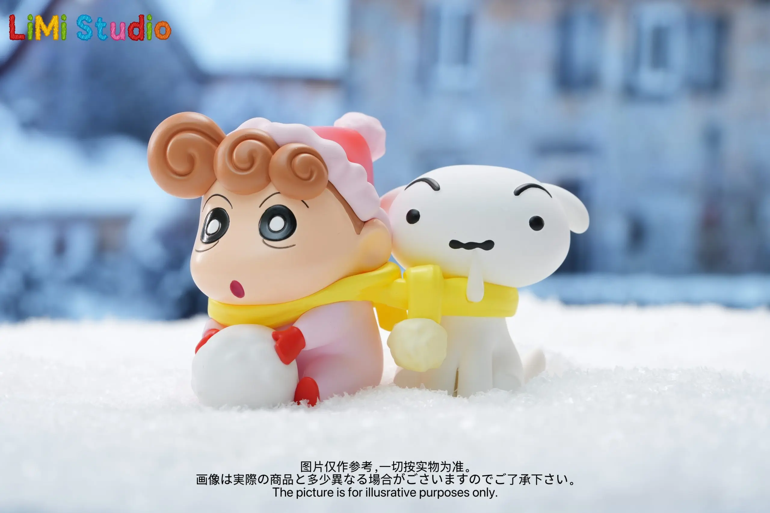 LiMi Studio – Crayon Shin-chan Winter Series SHimawari Snowball Fun