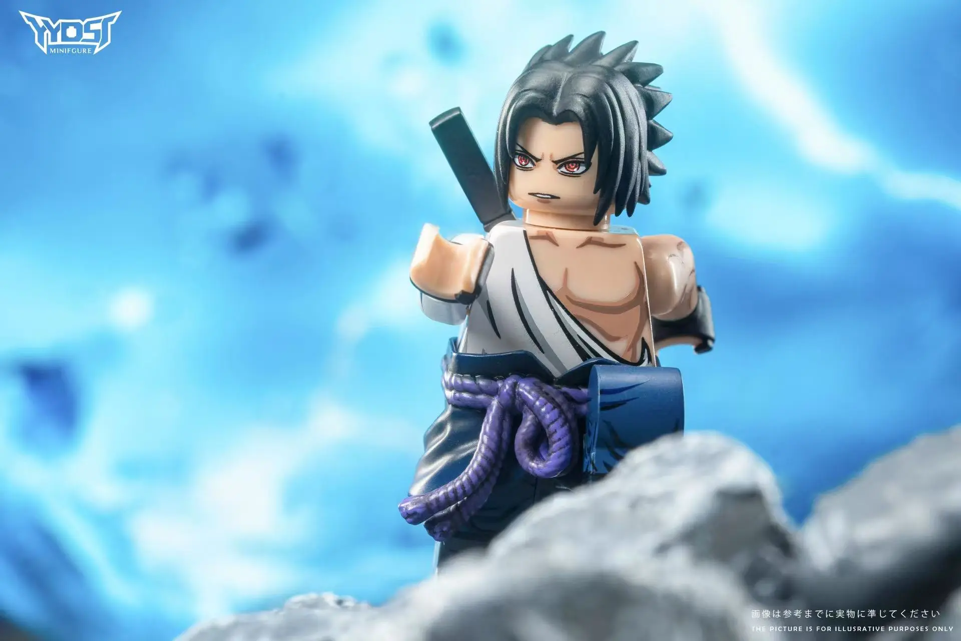 YYDSJ Studio – Naruto Battle Damaged White Outfit Sasuke