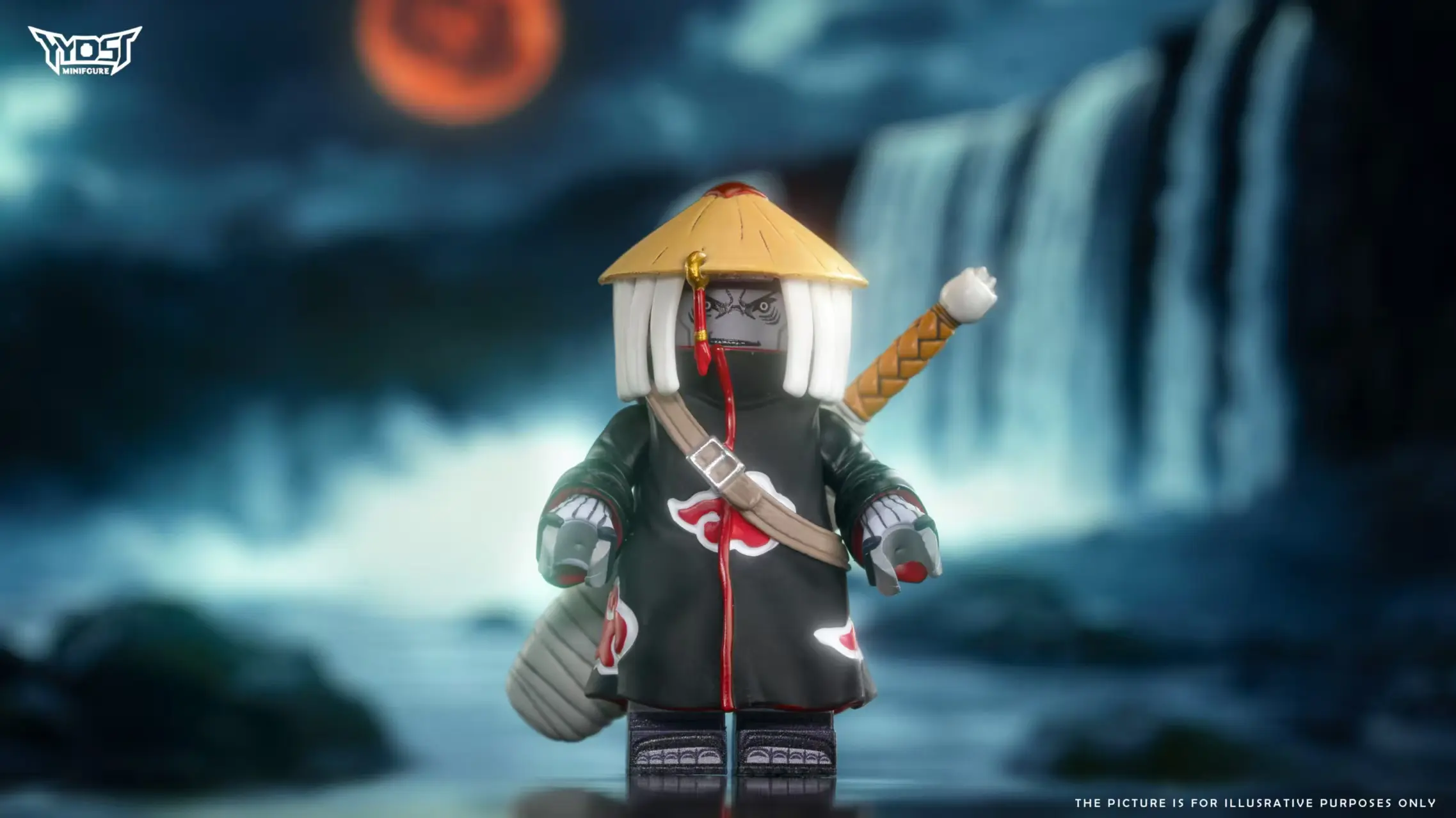 YYDSJ Studio – Naruto Samehada & Akatsuki & Battle Damaged Partial Fusion Kisame