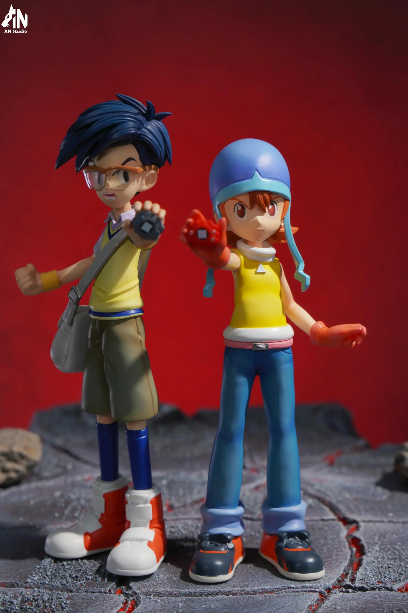 AN Studio – Digimon World Encyclopedia Battle Character Resonance Joe Kido & Sora Takenouchi