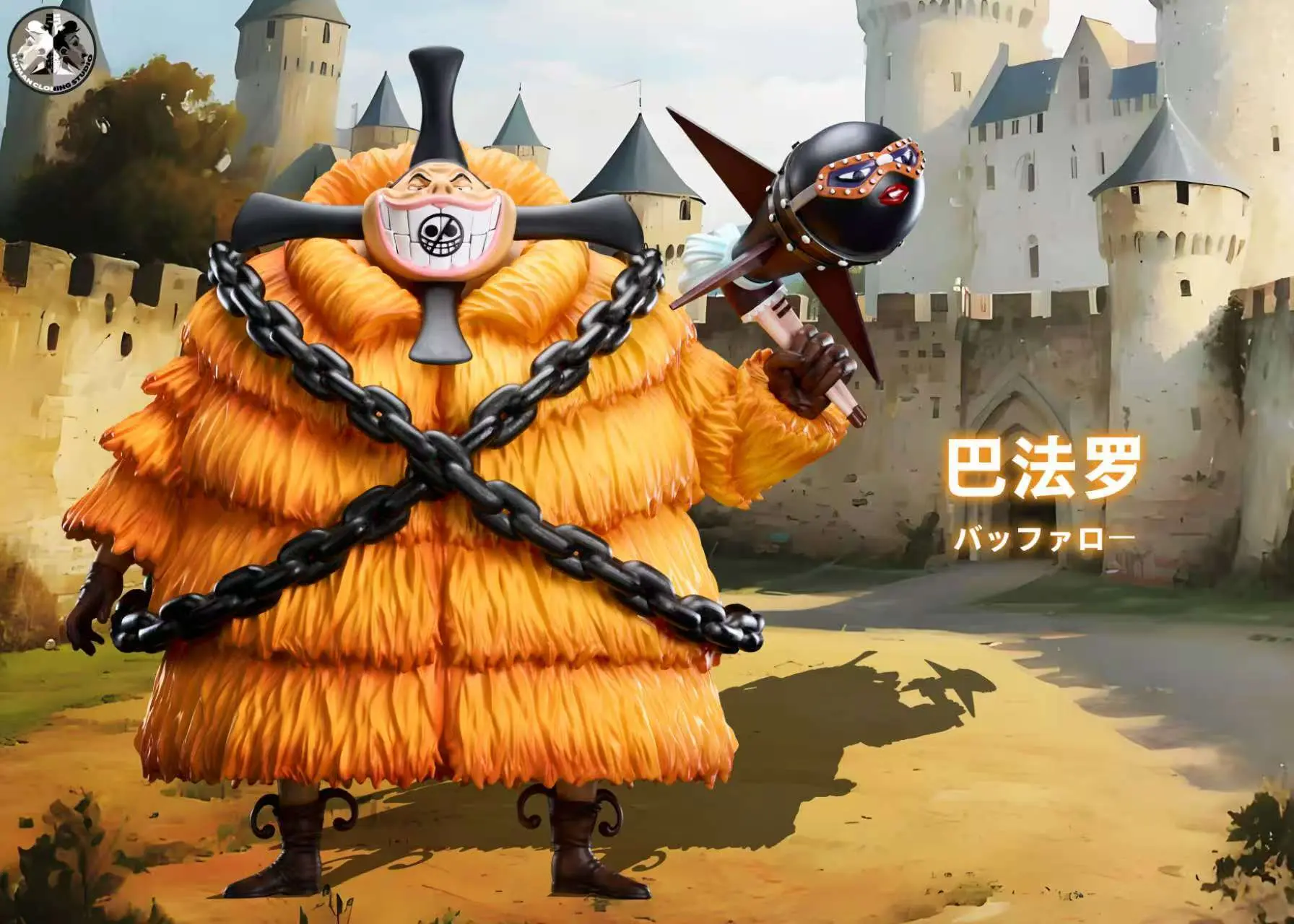 Clone Studio – One Piece Donquixote Pirates Buffalo & Baby-5 & Senor