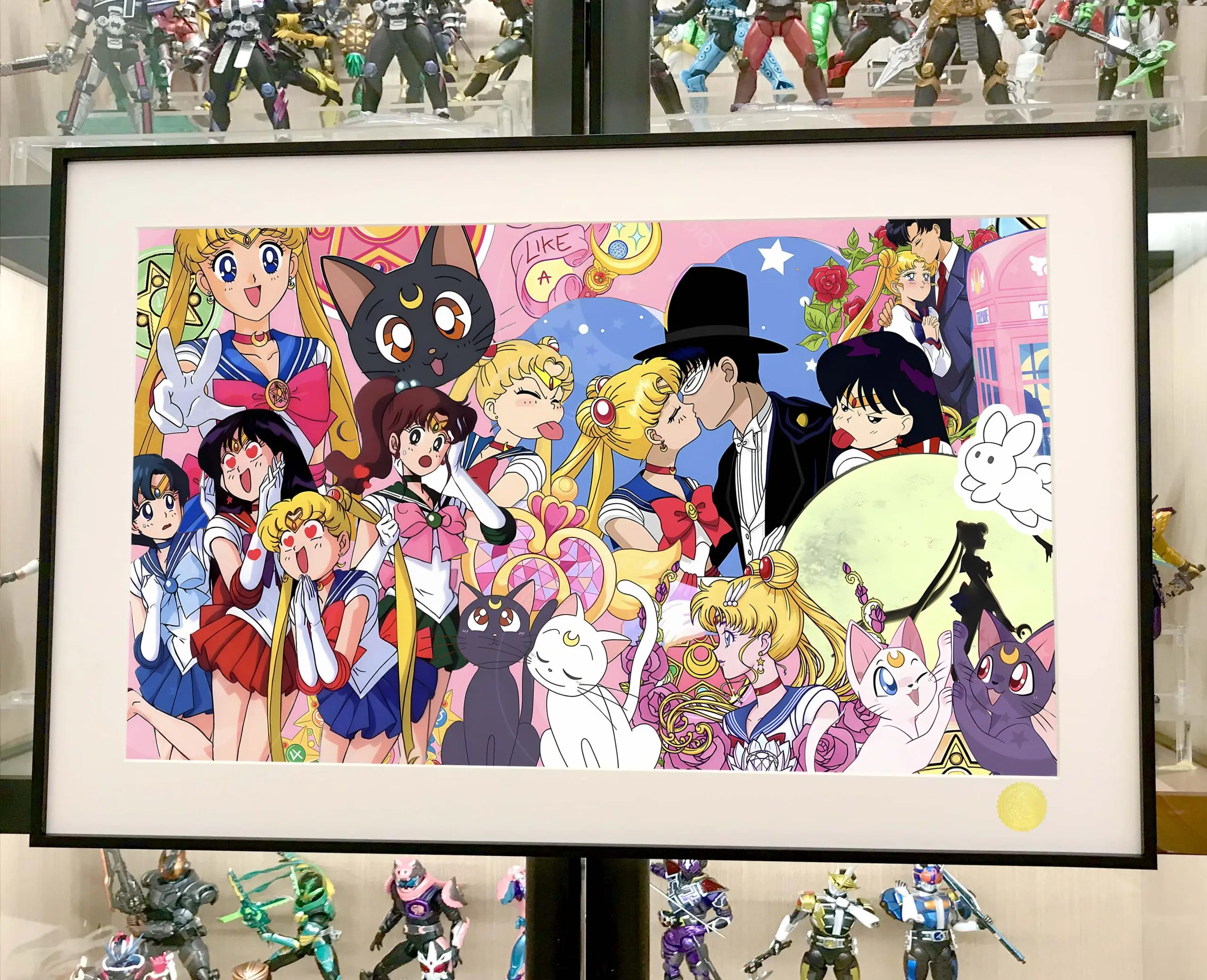 Xing Kong Studio – Sailor Moon Tsukino Usagi Decorative Painting